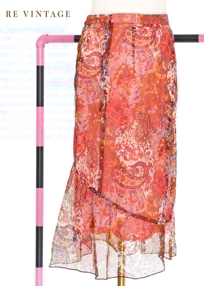 Racing Red 變型蟲蟲網紗及膝裙（24-26"）5