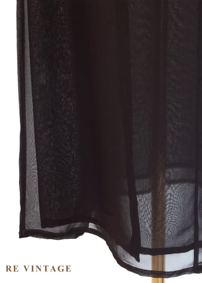 必備單品 - 黑咖啡棕雙層雪紡長裙（26"）9