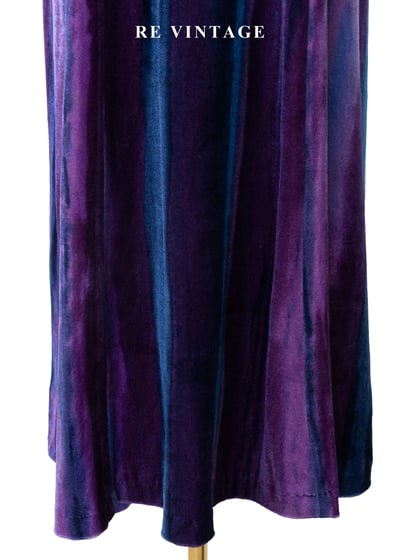 極光極限 - 迷幻漸層線條垂墜領長洋裝14