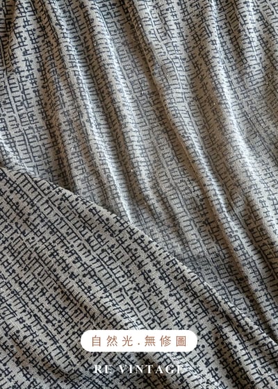 灰綠色畫布筆觸長裙（24-30"）15