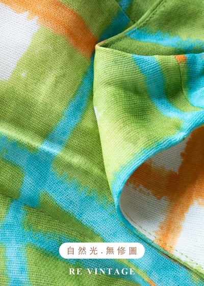 夏日維他命 - 手繪格紋洋裝14