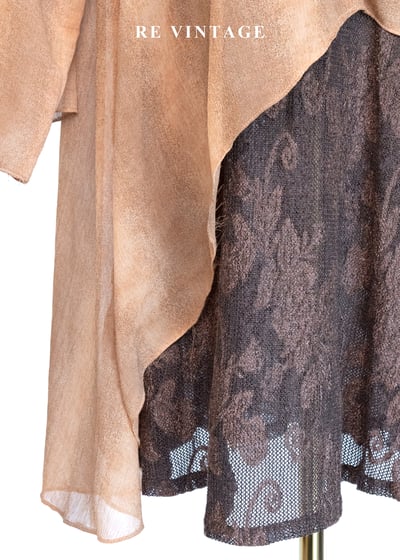 大地迴聲渲染不規則洋裝5