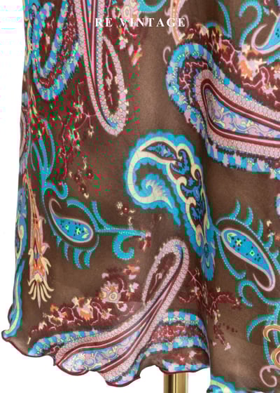 香港製 - 優雅光澤變形蟲美裙（28"）4