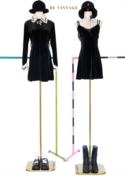 雪白公主復古少女歌德洋裝2