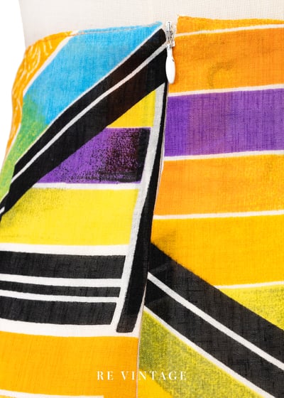 套裝短褲 - 搖擺花拼派對短褲（23"）11