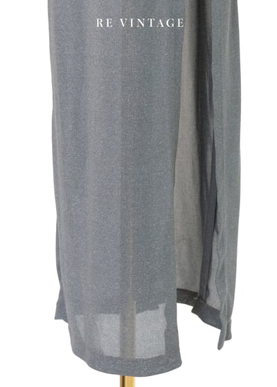 必備單品 - 煙灰色辣辣美腿高衩長裙（24-28"）6