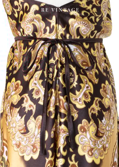 幻境帝國緞面繞頸洋裝12