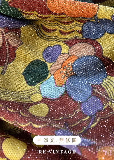 甜蜜復古花叢背心11