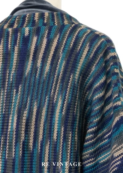 梵谷的星夜 - 段染混色針織外套12