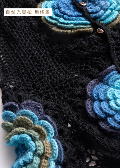 3D立體花朵針織背心17