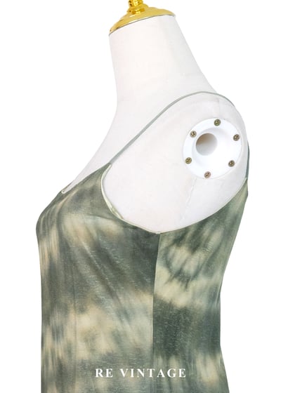 早晨日出森林紮染細肩帶洋裝9