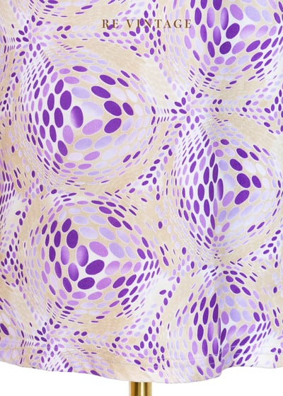 紫光波動迷幻中長裙（26-30"）4