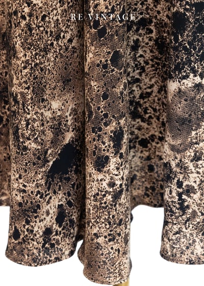 熔岩流動印記長圓裙（24-28"）5