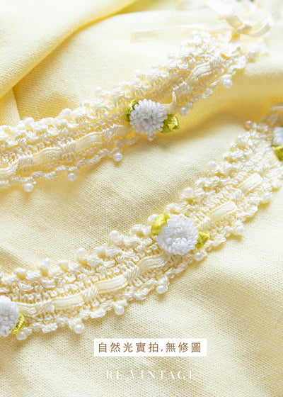 Lemonade 小白花薄款針織上衣10