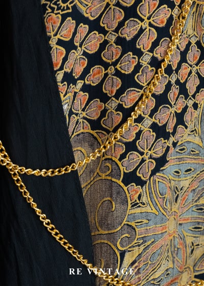 巴洛克公爵夫人鎖鏈拼接長裙（23-28"）6