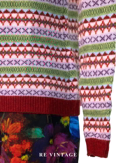 莓紅針織序曲針織外套10