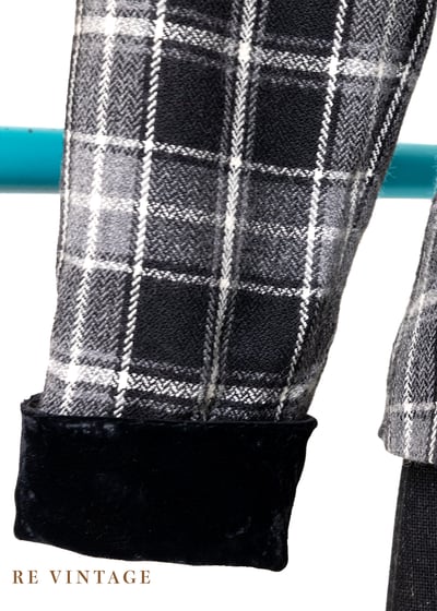 絕美氣質雙排釦格紋西裝外套6