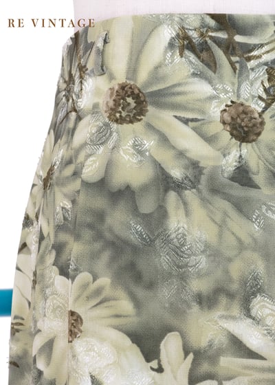 Green Filter 白花花園長裙（26"）4