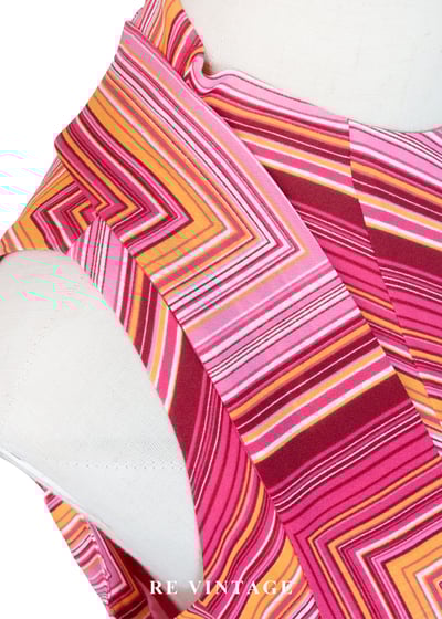 戀愛迷幻舞池鋸齒圖騰洋裝7