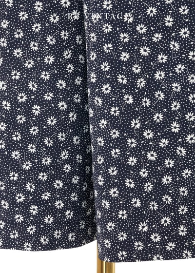 清新の藍色小白花褲裙（23-27"）7