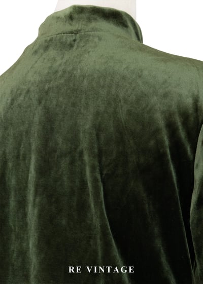 Light between Leaves 刺繡玫瑰絨布上衣10