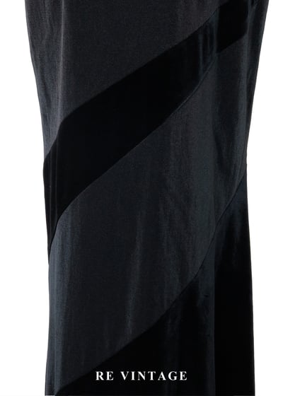 深邃層次流動弧形高腰長裙（24"）6