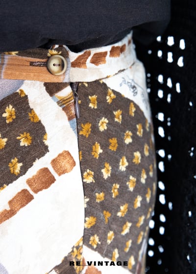 焦糖方糖棉質長裙4