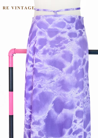 紫光漣漪如夢似幻長裙 (25")3