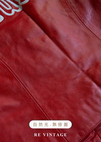 Multi Flame 火焰紅皮革背心16