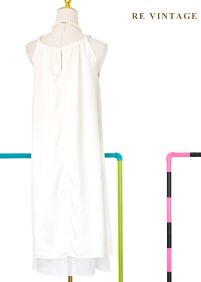 雪白公主編織領洋裝9