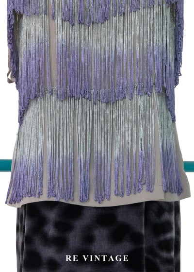 Jazz Age 迷霧漸層紫流蘇背心4