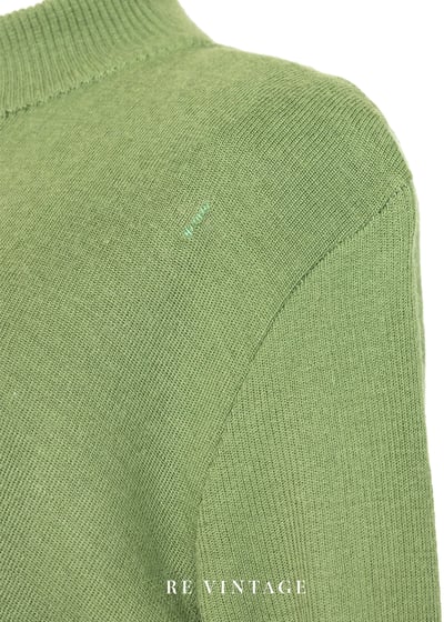 青青草綠色針織毛衣5