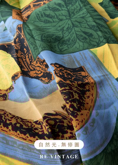 歐式熱帶植物與切割庭園長裙（27-28"）13