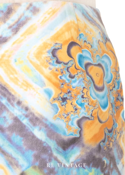 液態宇宙迷幻漩渦及膝裙（25"）5