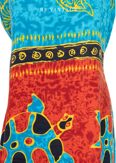 小烏龜の夏日旅行細肩帶洋裝6