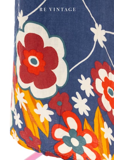 海洋小花朵朵棉質長裙（25-30"）5