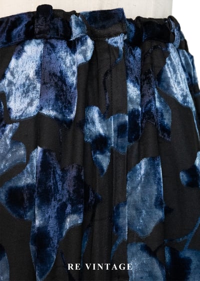 Ink Tide Blue 海潮夜色長裙（22-26"）10