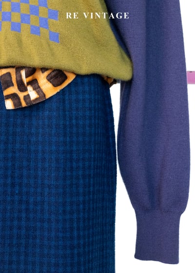 日本製 - 像素拼色小精靈針織毛衣6