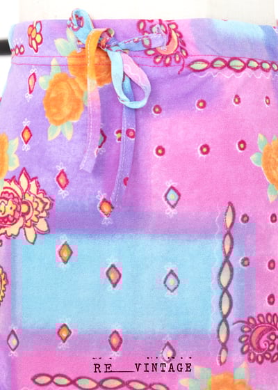 霓虹燈橘色玫瑰短裙（25"）3