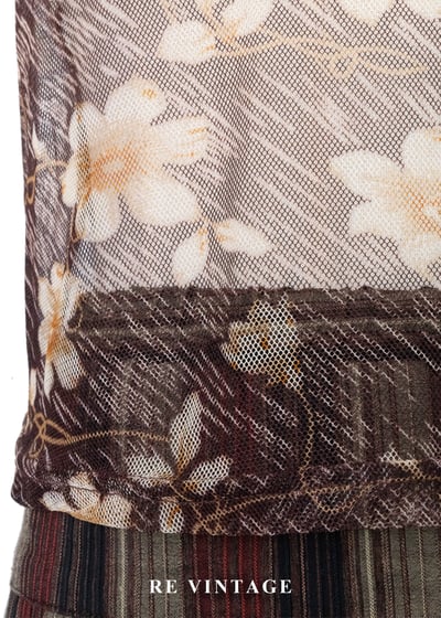 流星花朵透膚背心6