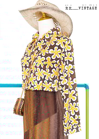 五葉黃花滿滿可愛襯衫9