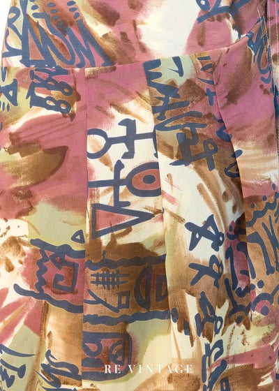 太陽信仰不規則比劃一片式美裙（26-27"）5