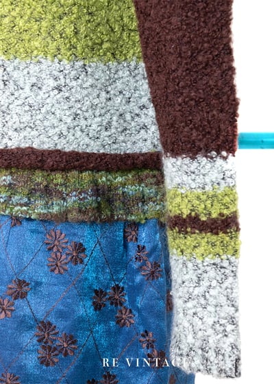 草綠色千層派針織毛衣12