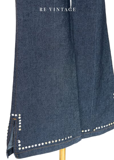 閃閃Betty 牛仔喇叭褲褲（中腰 28"）11