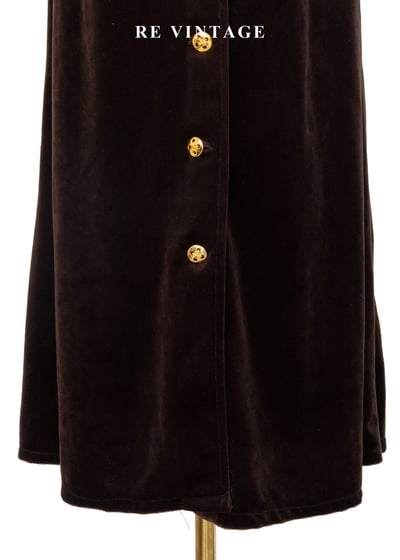 質感單品 - 金圈摩卡絨布長洋裝6