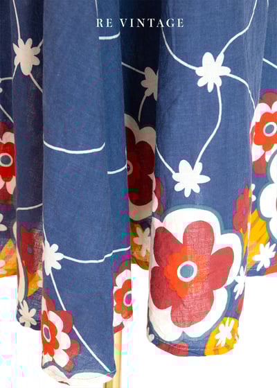 海洋小花朵朵棉質長裙（25-30"）8