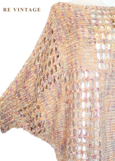 夕陽下的橘光蜘蛛網空氣感毛衣洋裝7