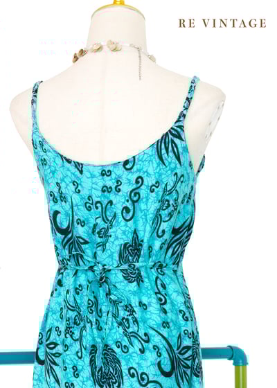 海洋綠民族世界細肩帶洋裝12