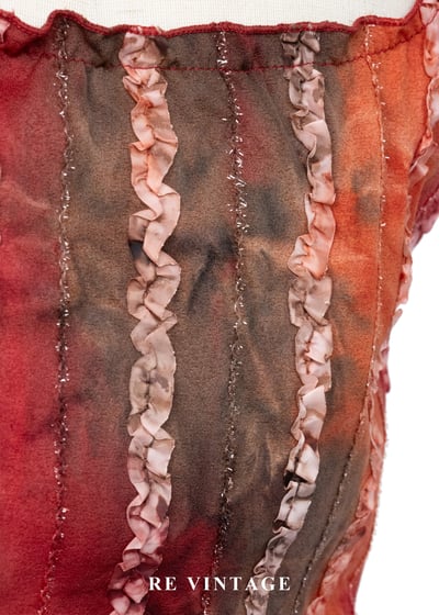 火紅的熔岩呼吸紋理背心12