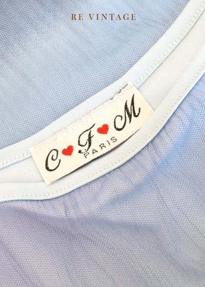 『歐洲寶物-巴黎』Ocean海際線網紗細肩帶洋裝8